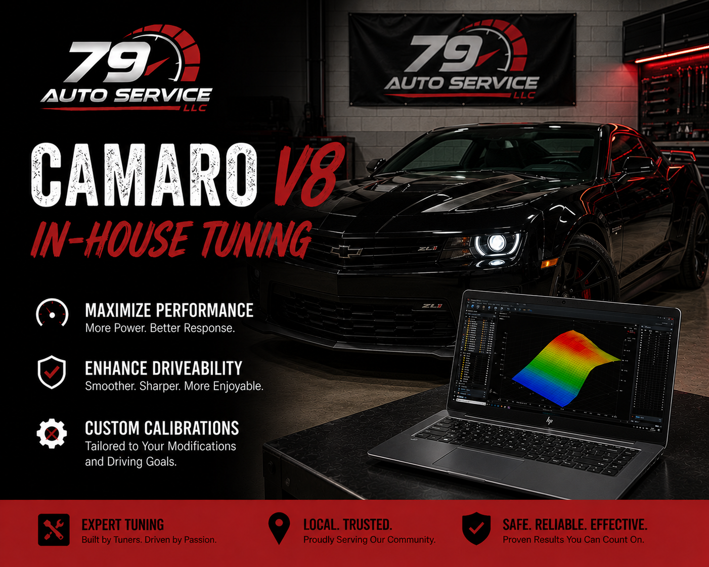 Camaro V8 In-House Tuning