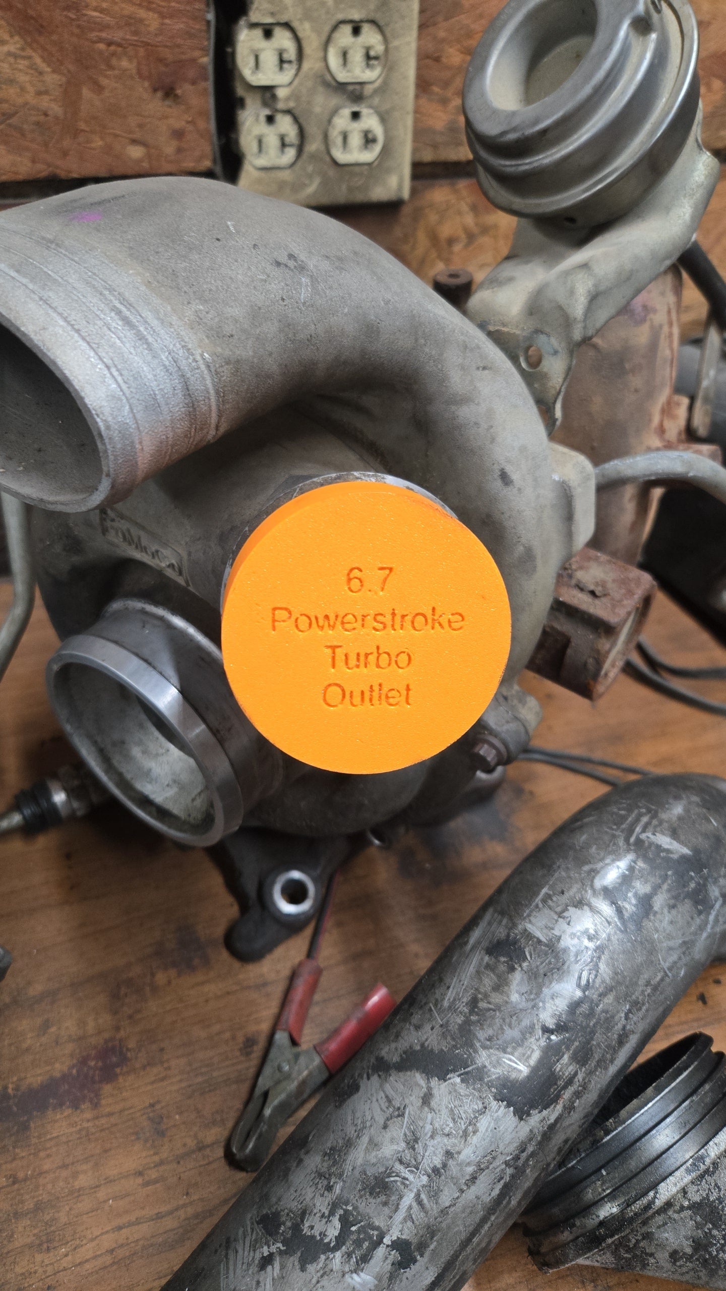 6.7 Powerstroke Turbo Outlet Cover