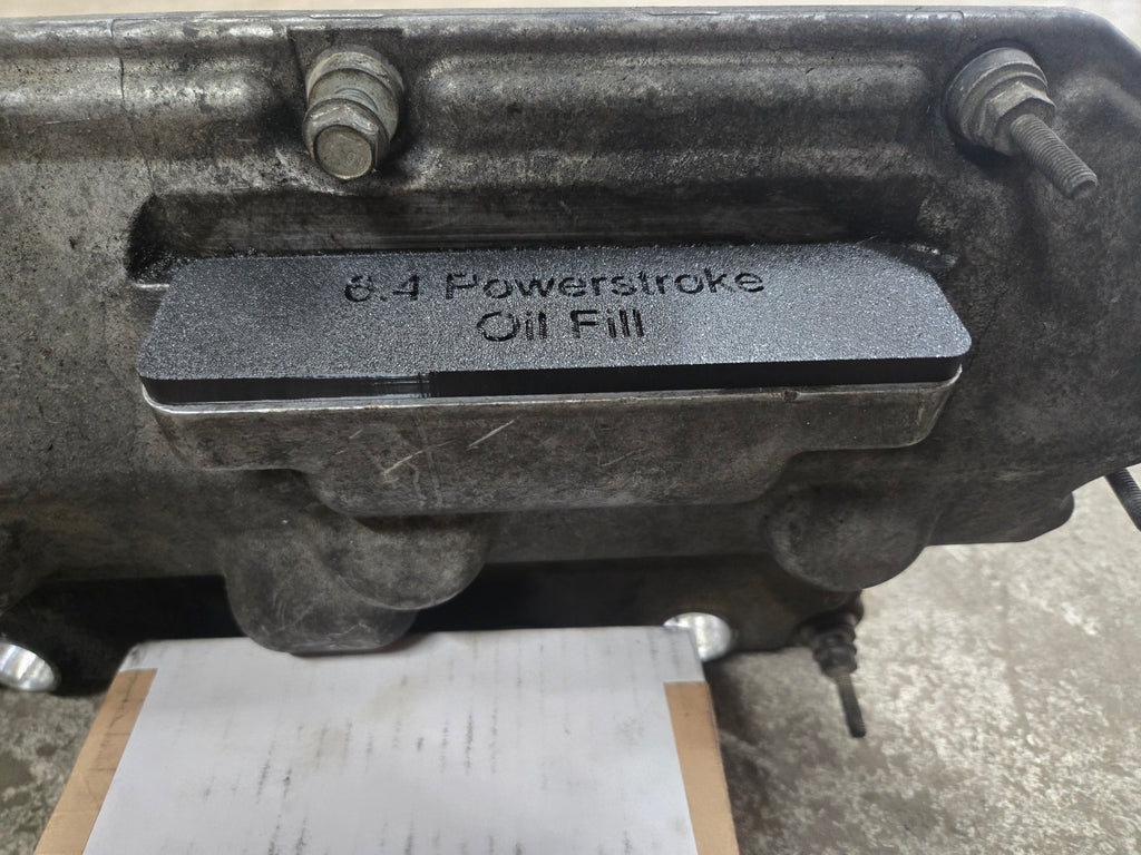 6.4 Powerstroke Oil Fill Cover