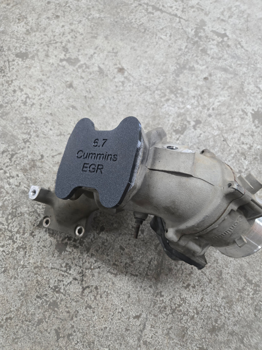 6.7 Cummins EGR Port Cover