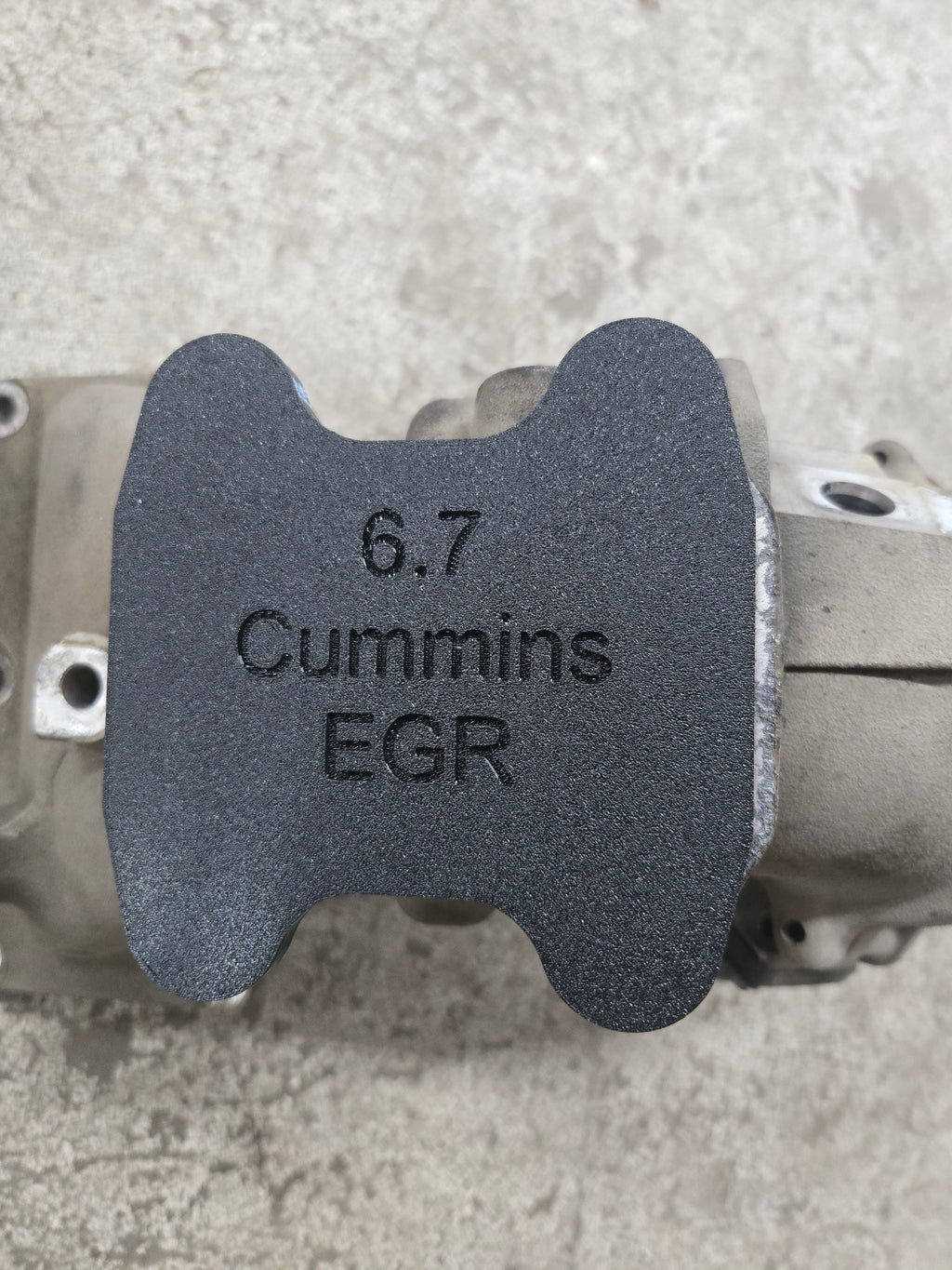 6.7 Cummins EGR Port Cover