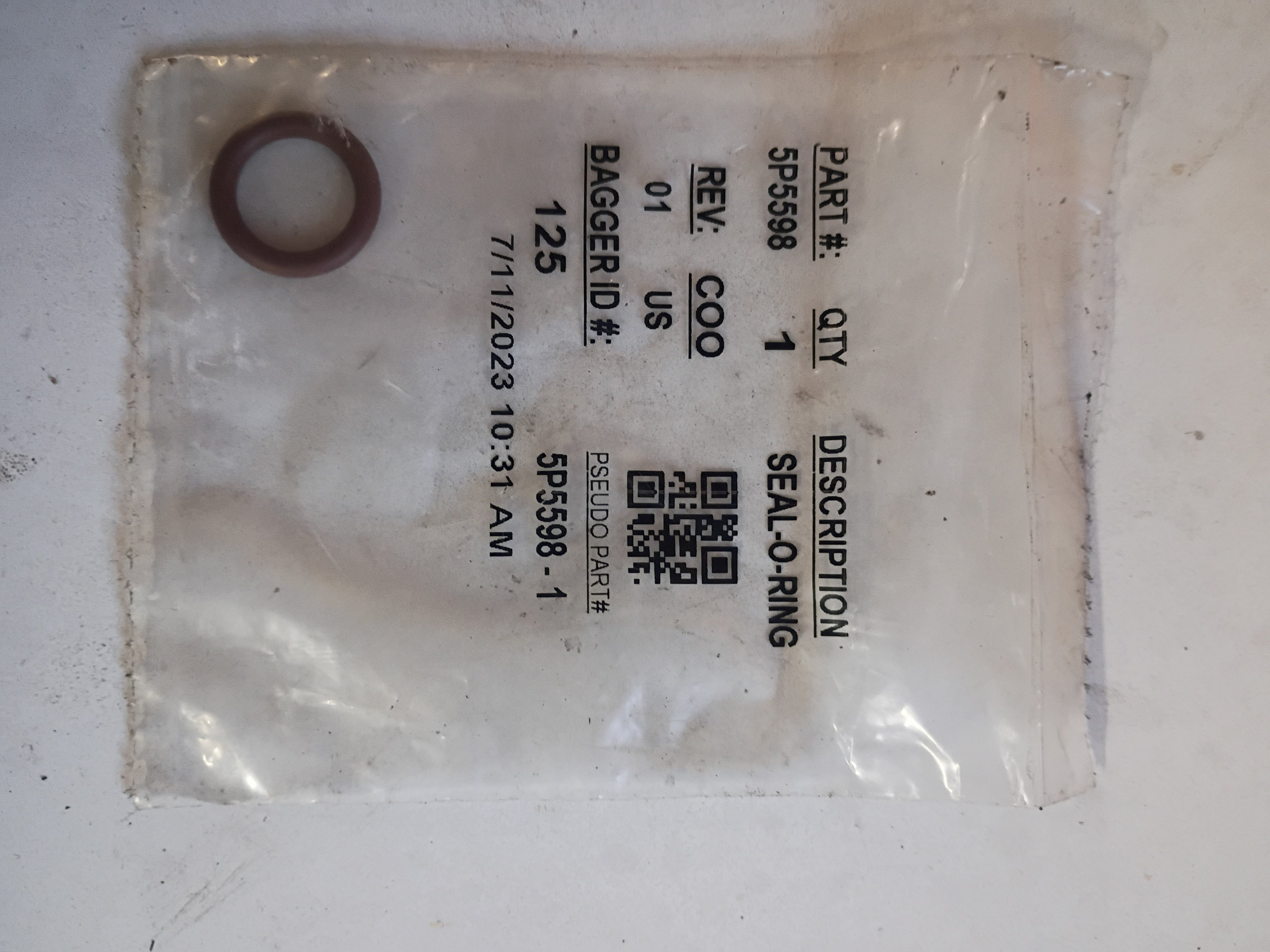 Cat C13 Engine O-Ring | P/N 5P5598