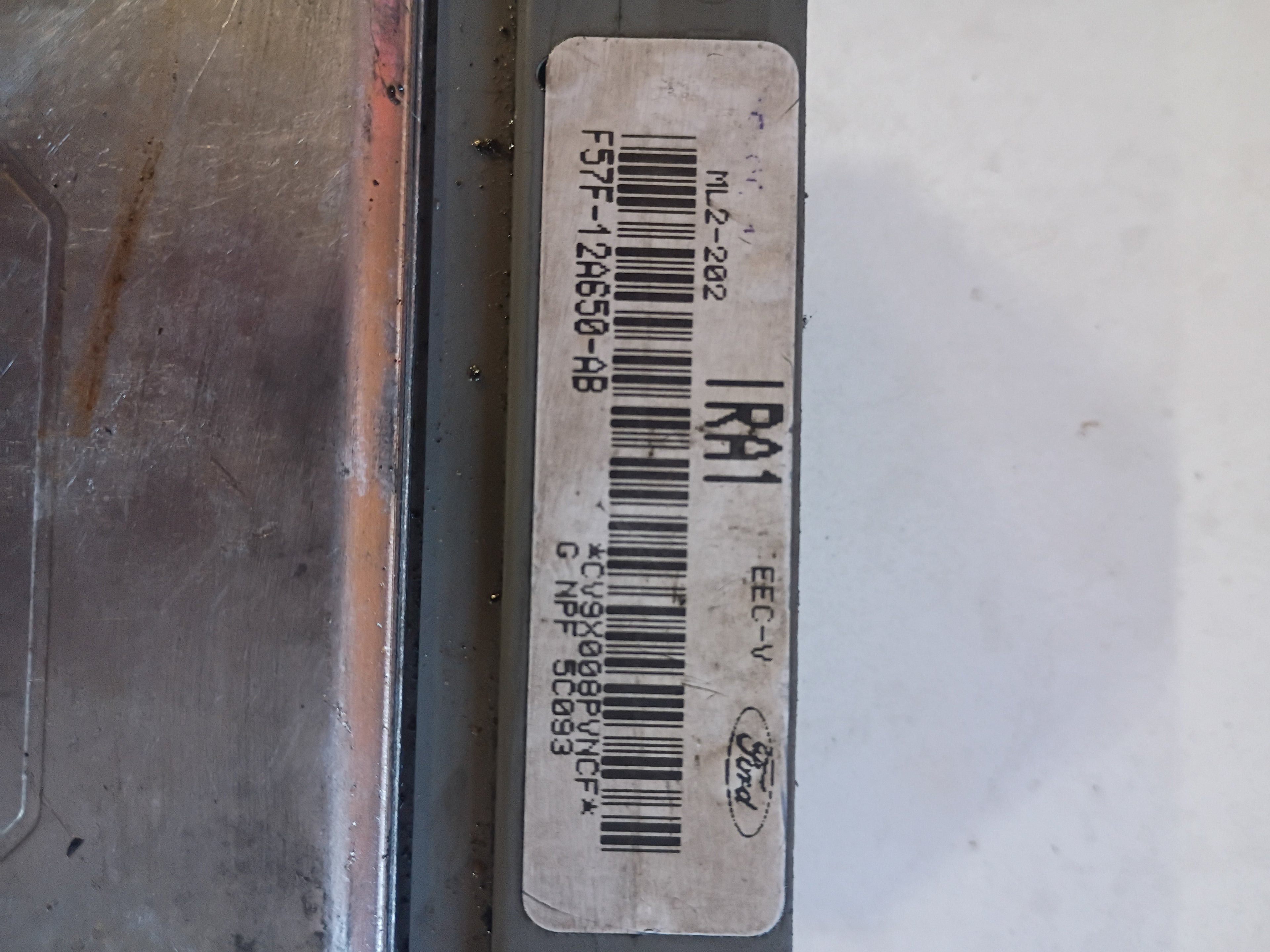 F57F-12A650-AB ECM 95-97 Ford Ranger